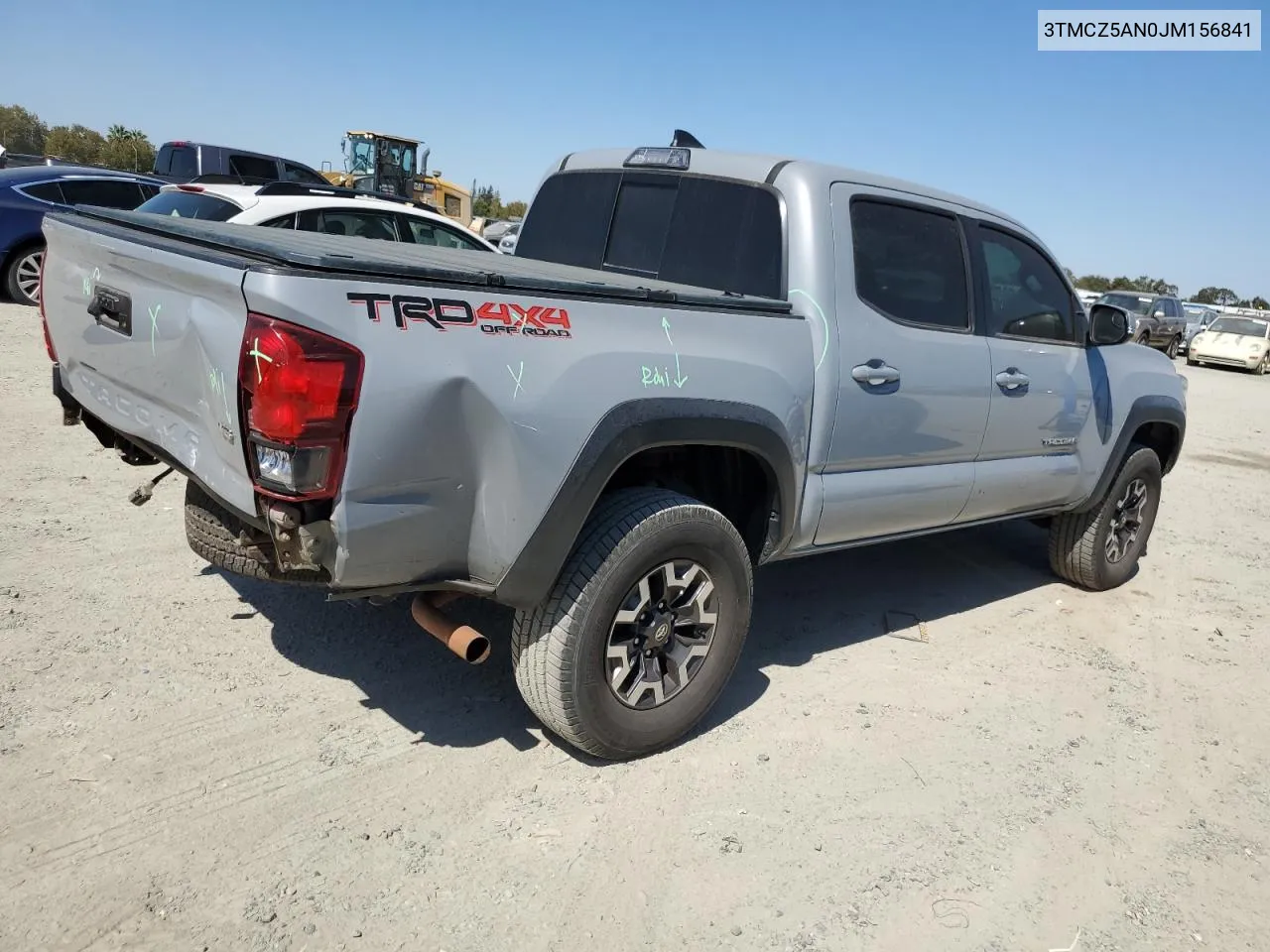 3TMCZ5AN0JM156841 2018 Toyota Tacoma Double Cab