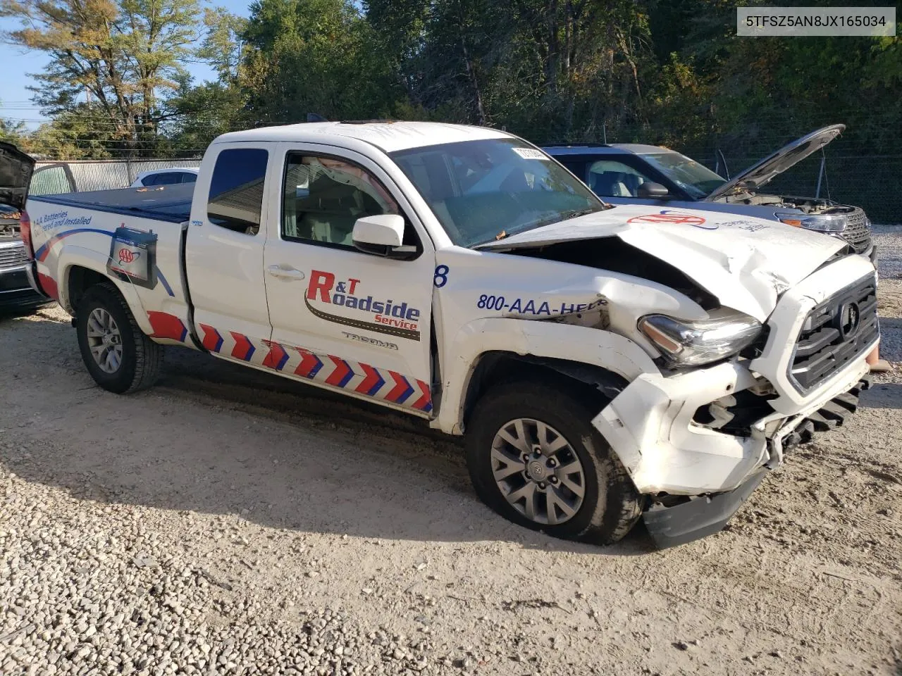 5TFSZ5AN8JX165034 2018 Toyota Tacoma Access Cab