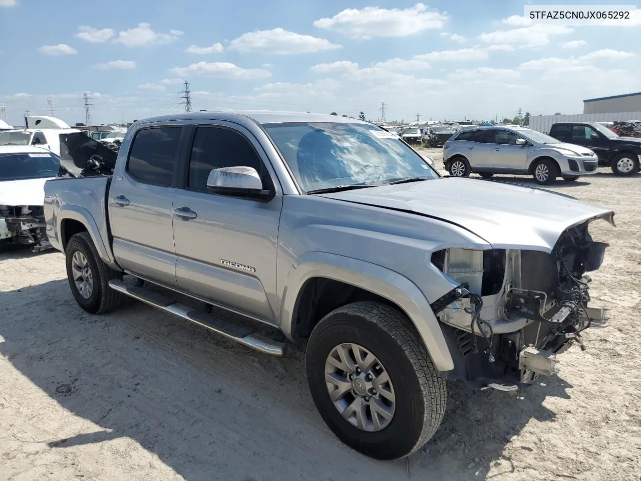 5TFAZ5CN0JX065292 2018 Toyota Tacoma Double Cab