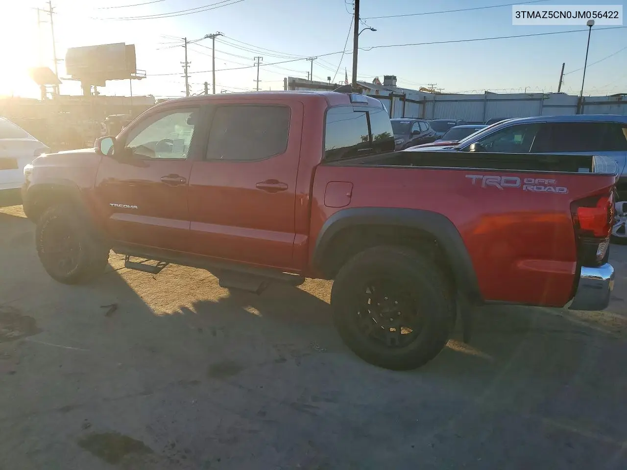 3TMAZ5CN0JM056422 2018 Toyota Tacoma Double Cab