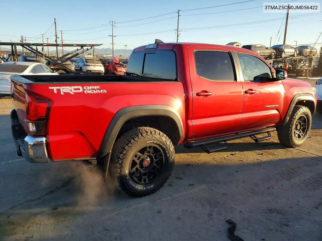 3TMAZ5CN0JM056422 2018 Toyota Tacoma Double Cab