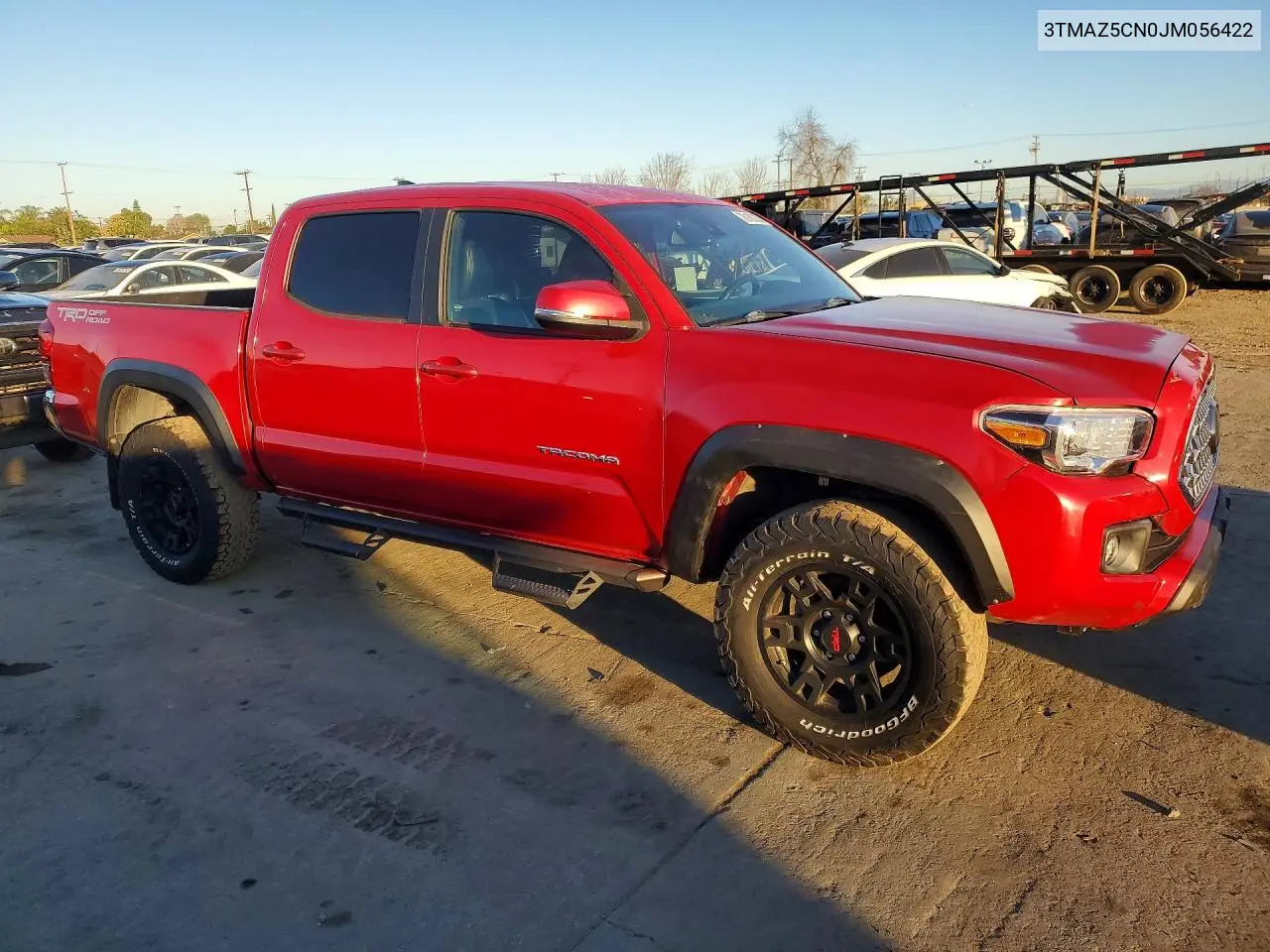 3TMAZ5CN0JM056422 2018 Toyota Tacoma Double Cab