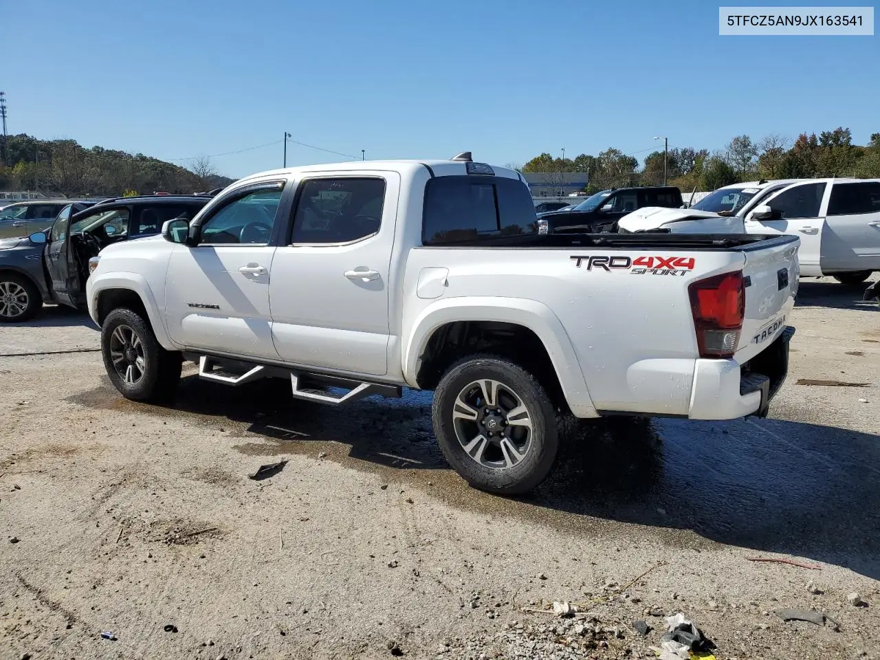 5TFCZ5AN9JX163541 2018 Toyota Tacoma Double Cab