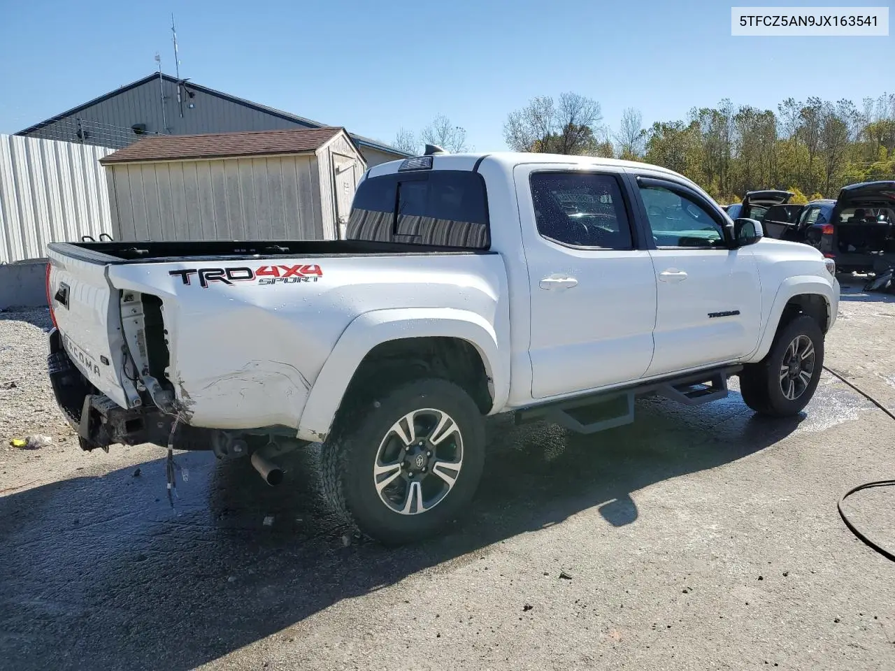 5TFCZ5AN9JX163541 2018 Toyota Tacoma Double Cab