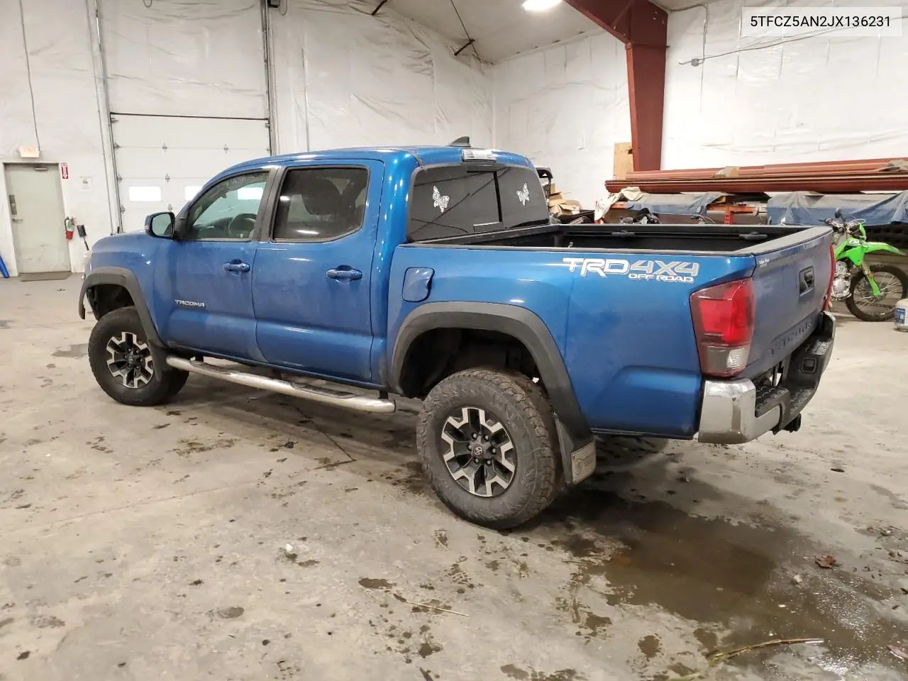 5TFCZ5AN2JX136231 2018 Toyota Tacoma Double Cab