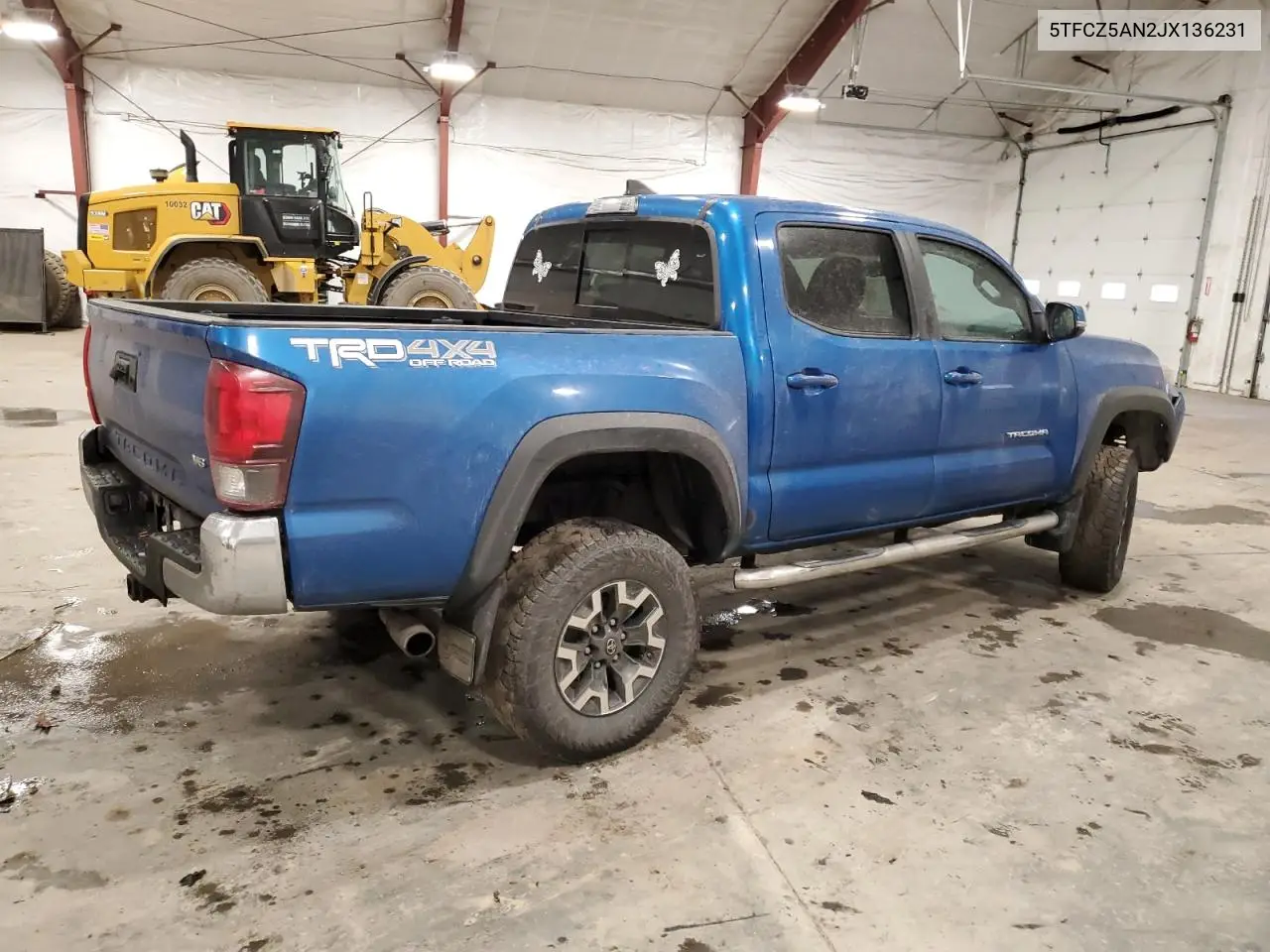5TFCZ5AN2JX136231 2018 Toyota Tacoma Double Cab