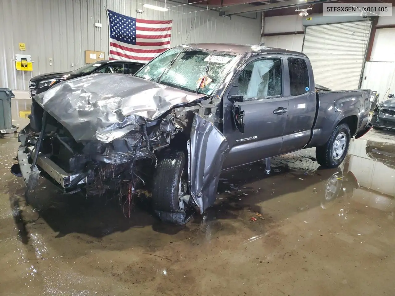 5TFSX5EN1JX061405 2018 Toyota Tacoma Access Cab