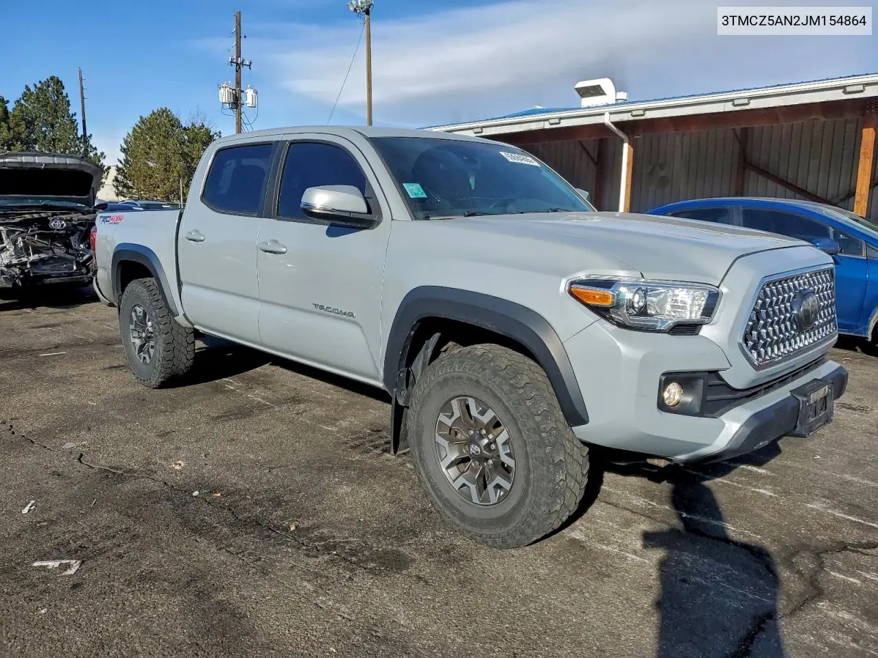 3TMCZ5AN2JM154864 2018 Toyota Tacoma Double Cab