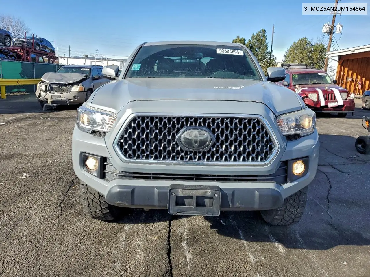 3TMCZ5AN2JM154864 2018 Toyota Tacoma Double Cab