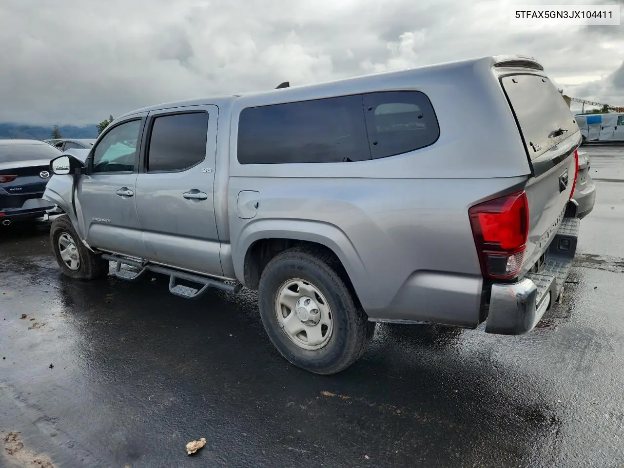 5TFAX5GN3JX104411 2018 Toyota Tacoma Double Cab