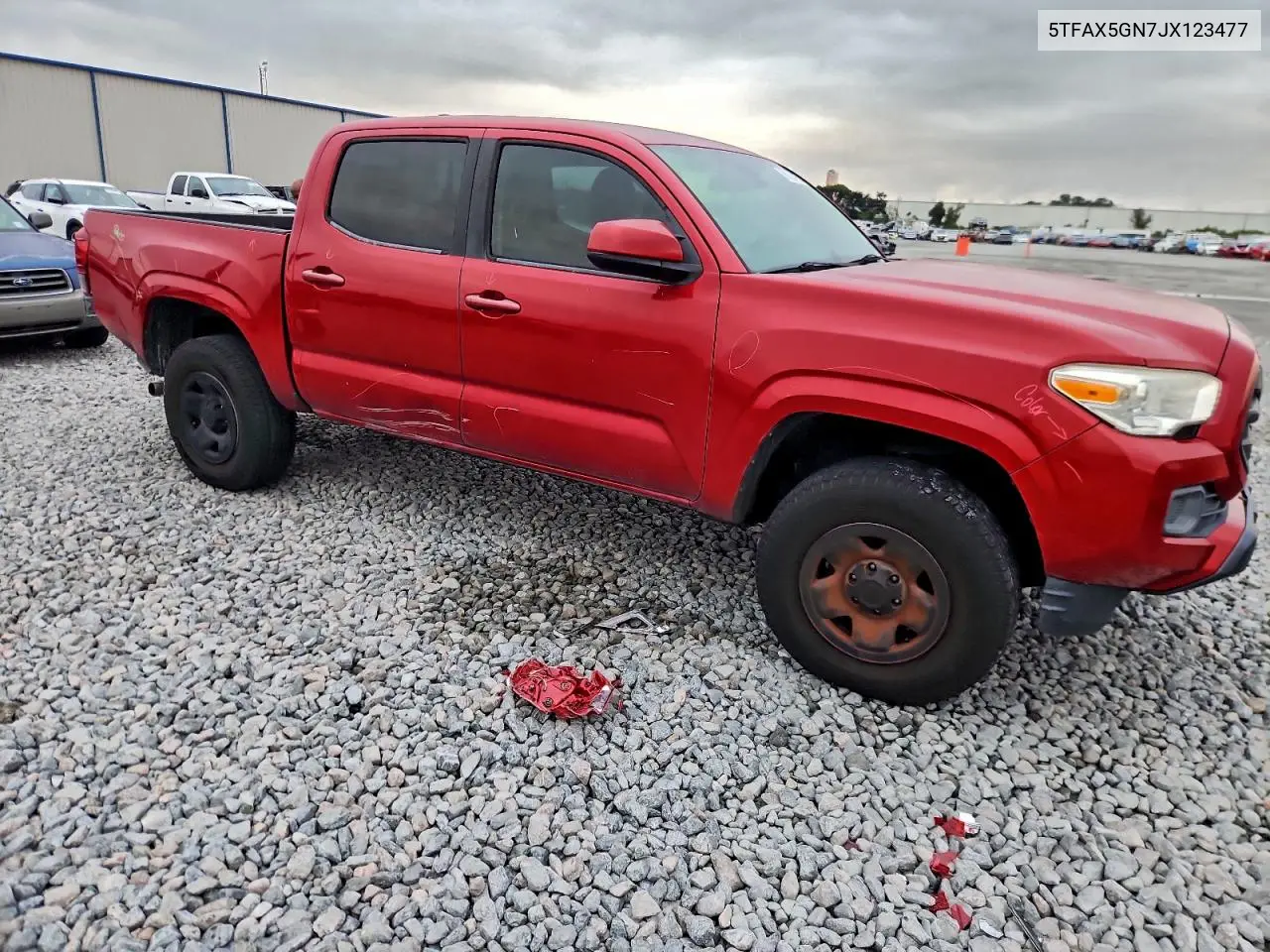 5TFAX5GN7JX123477 2018 Toyota Tacoma Double Cab