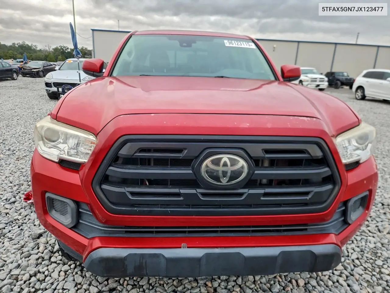 5TFAX5GN7JX123477 2018 Toyota Tacoma Double Cab