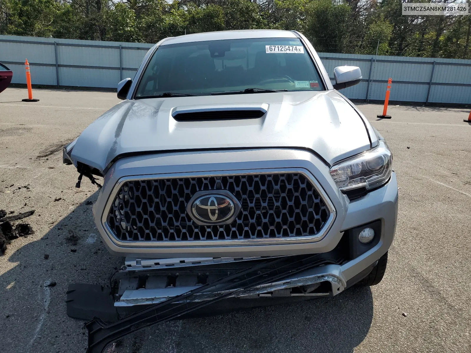 2019 Toyota Tacoma Double Cab VIN: 3TMCZ5AN8KM281426 Lot: 67125474