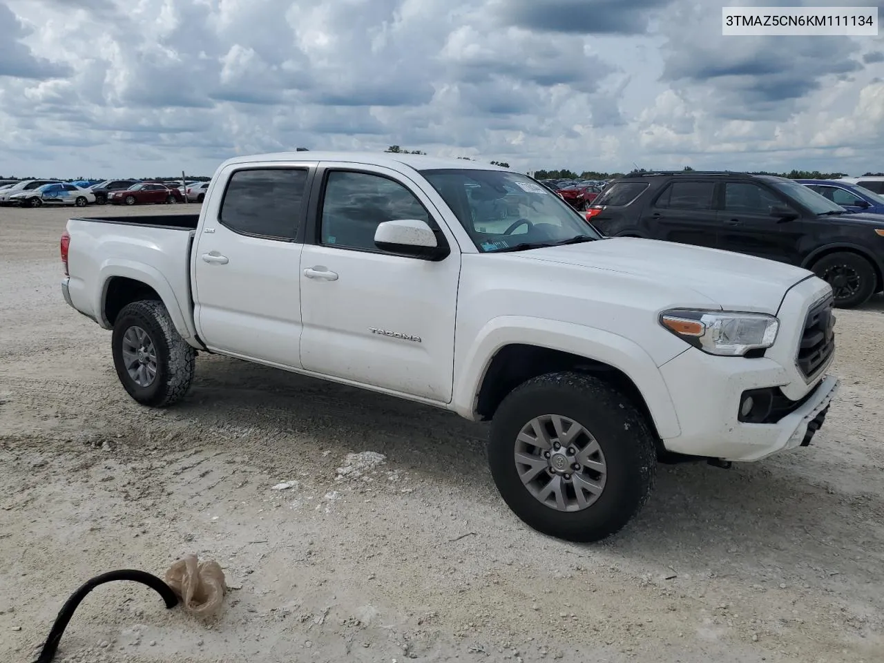 3TMAZ5CN6KM111134 2019 Toyota Tacoma Double Cab