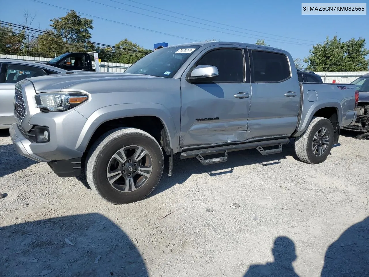 3TMAZ5CN7KM082565 2019 Toyota Tacoma Double Cab