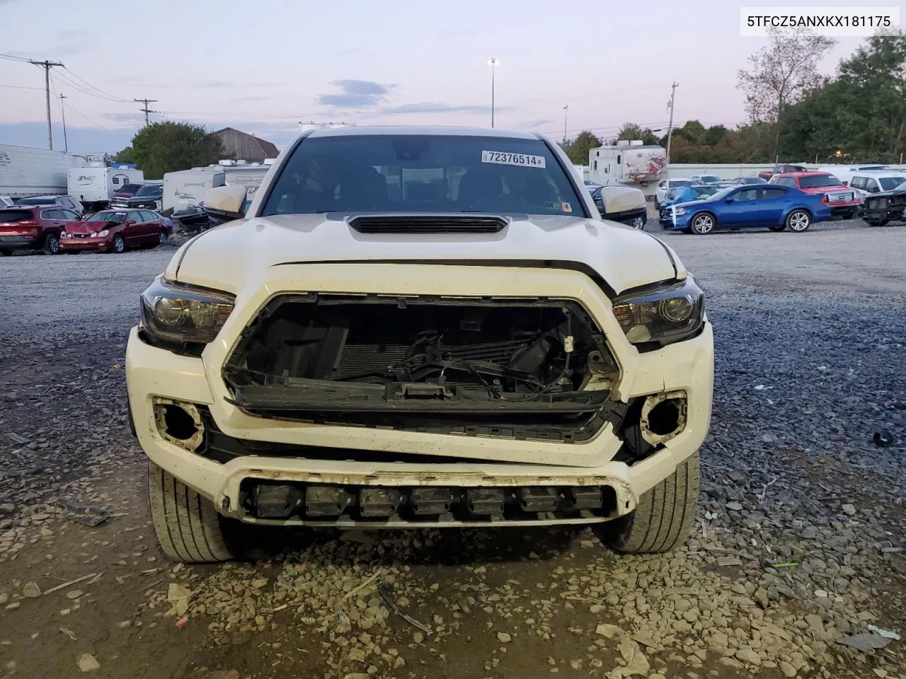 5TFCZ5ANXKX181175 2019 Toyota Tacoma Double Cab