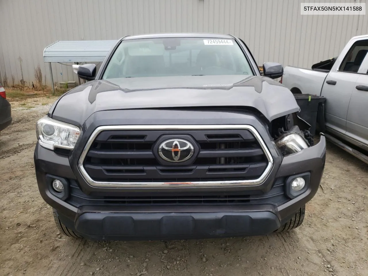 2019 Toyota Tacoma Double Cab VIN: 5TFAX5GN5KX141588 Lot: 72459444