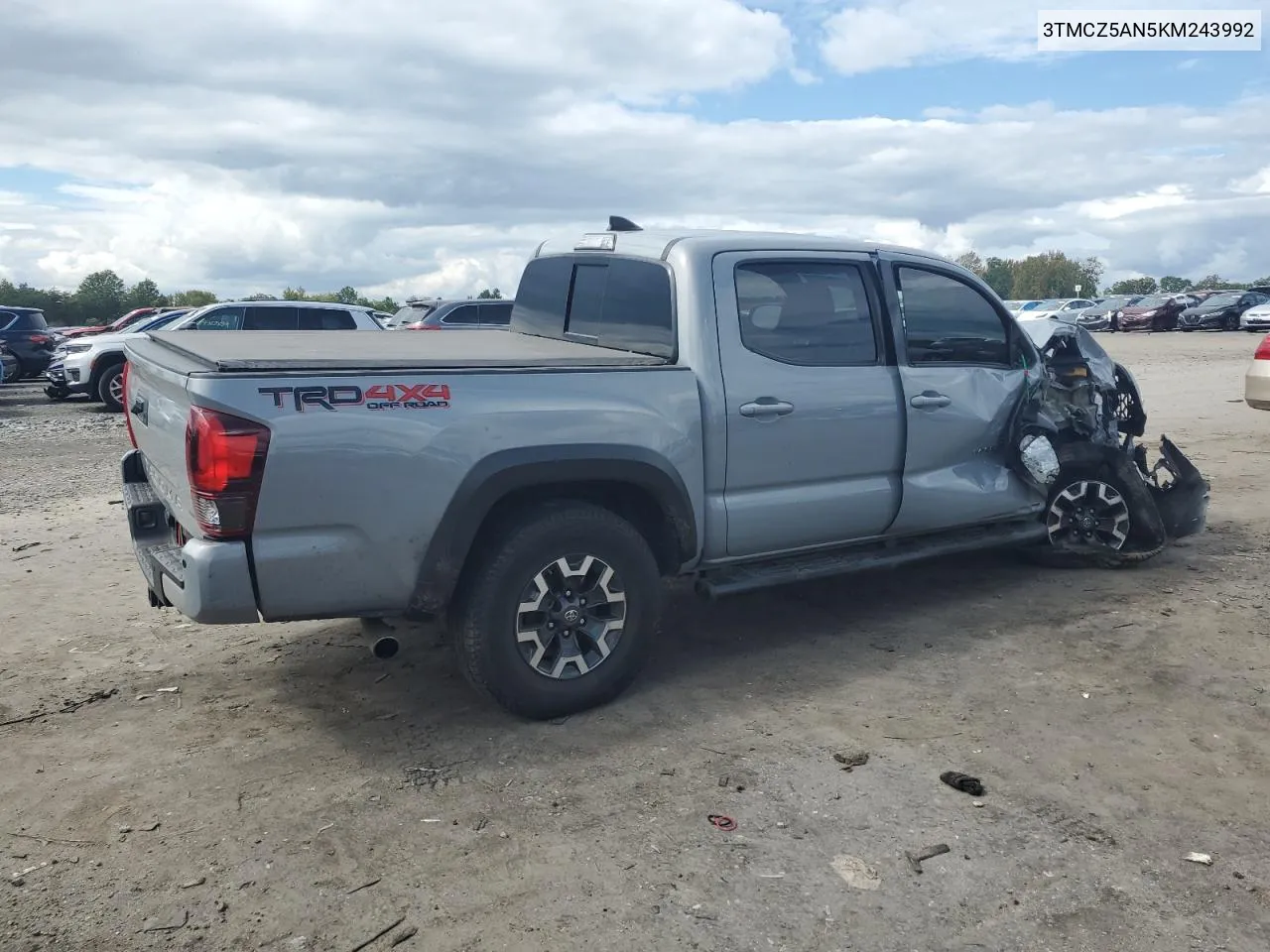 3TMCZ5AN5KM243992 2019 Toyota Tacoma Double Cab