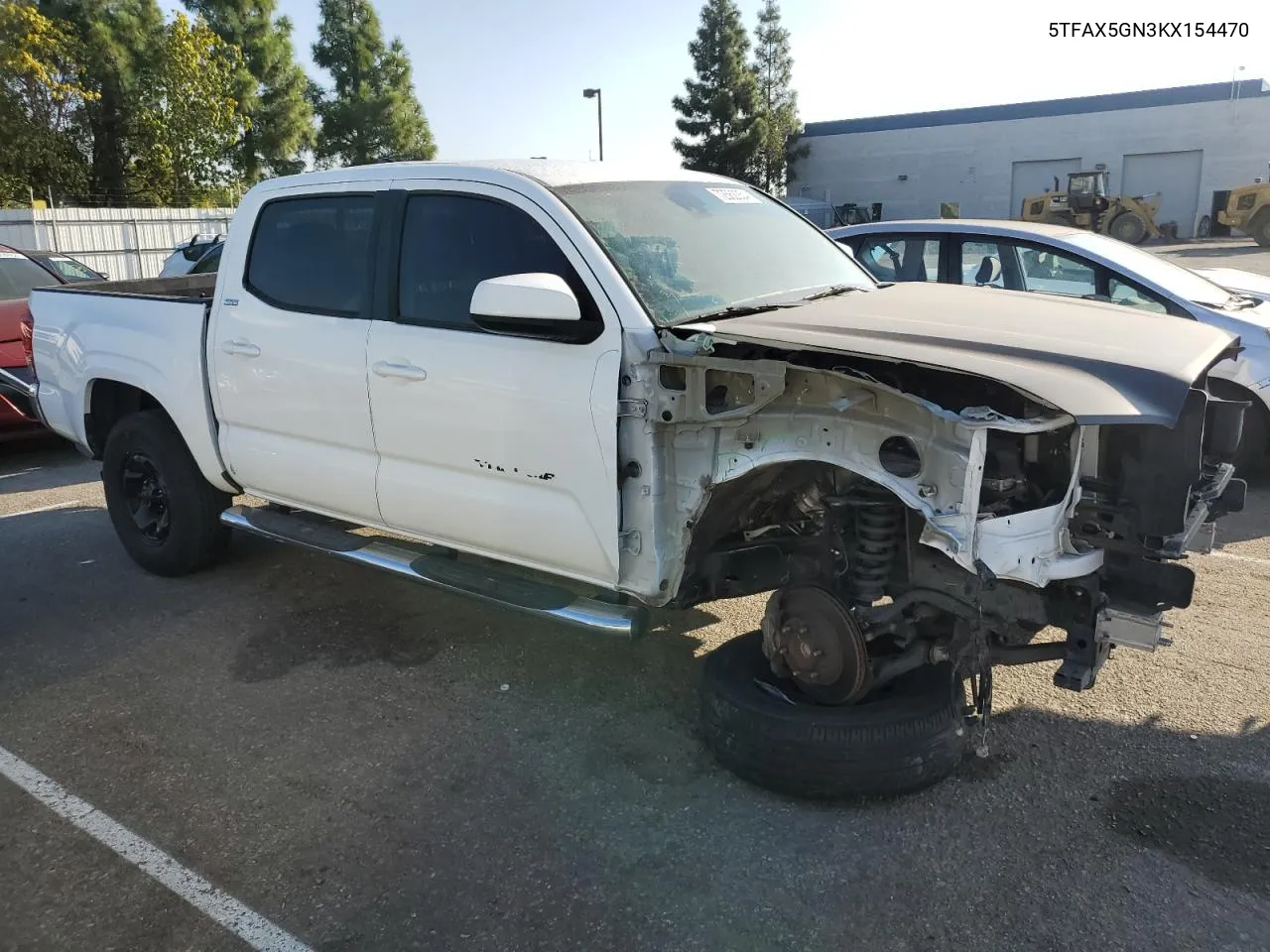 2019 Toyota Tacoma Double Cab VIN: 5TFAX5GN3KX154470 Lot: 72562354