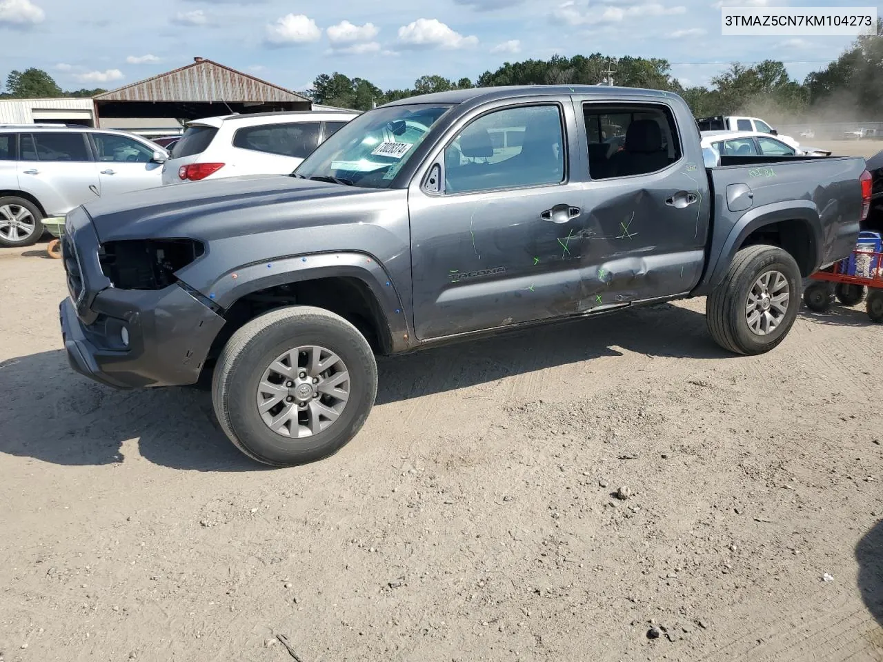 3TMAZ5CN7KM104273 2019 Toyota Tacoma Double Cab