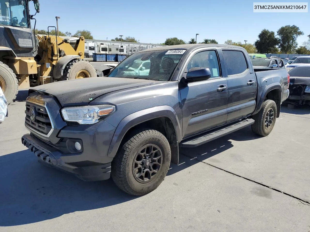 3TMCZ5ANXKM210647 2019 Toyota Tacoma Double Cab