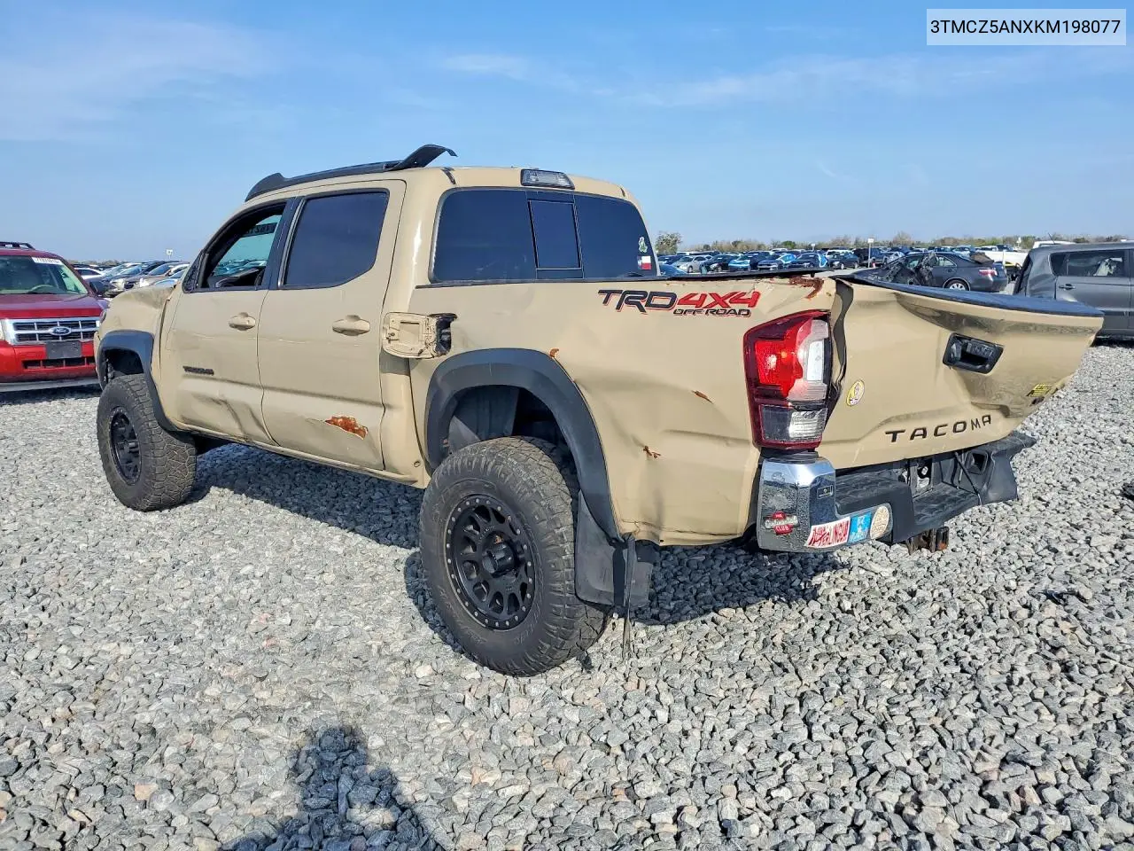 3TMCZ5ANXKM198077 2019 Toyota Tacoma Double Cab