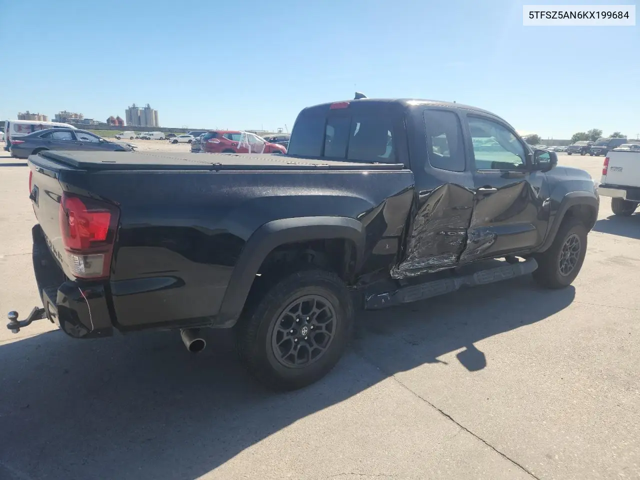 5TFSZ5AN6KX199684 2019 Toyota Tacoma Access Cab