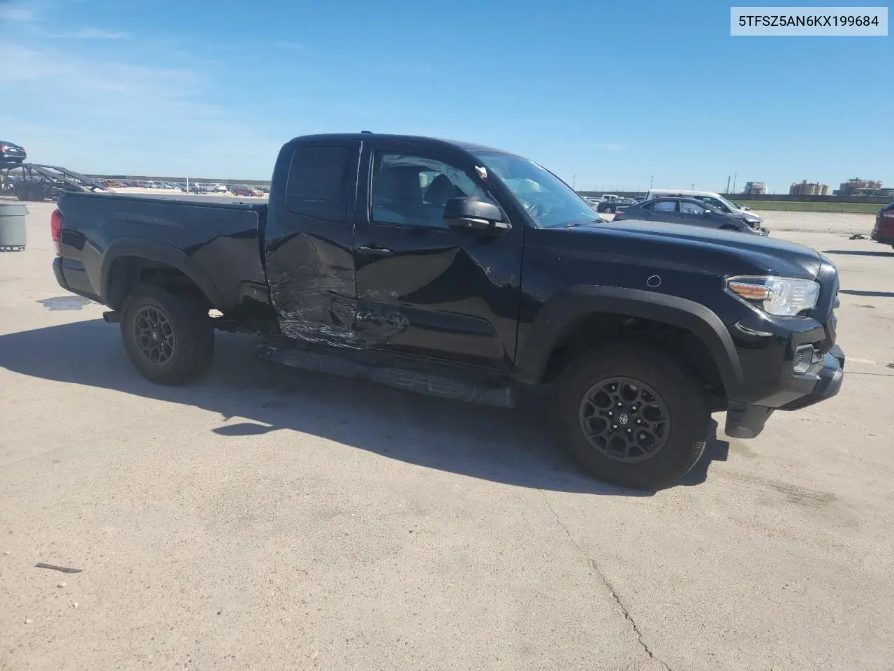 5TFSZ5AN6KX199684 2019 Toyota Tacoma Access Cab