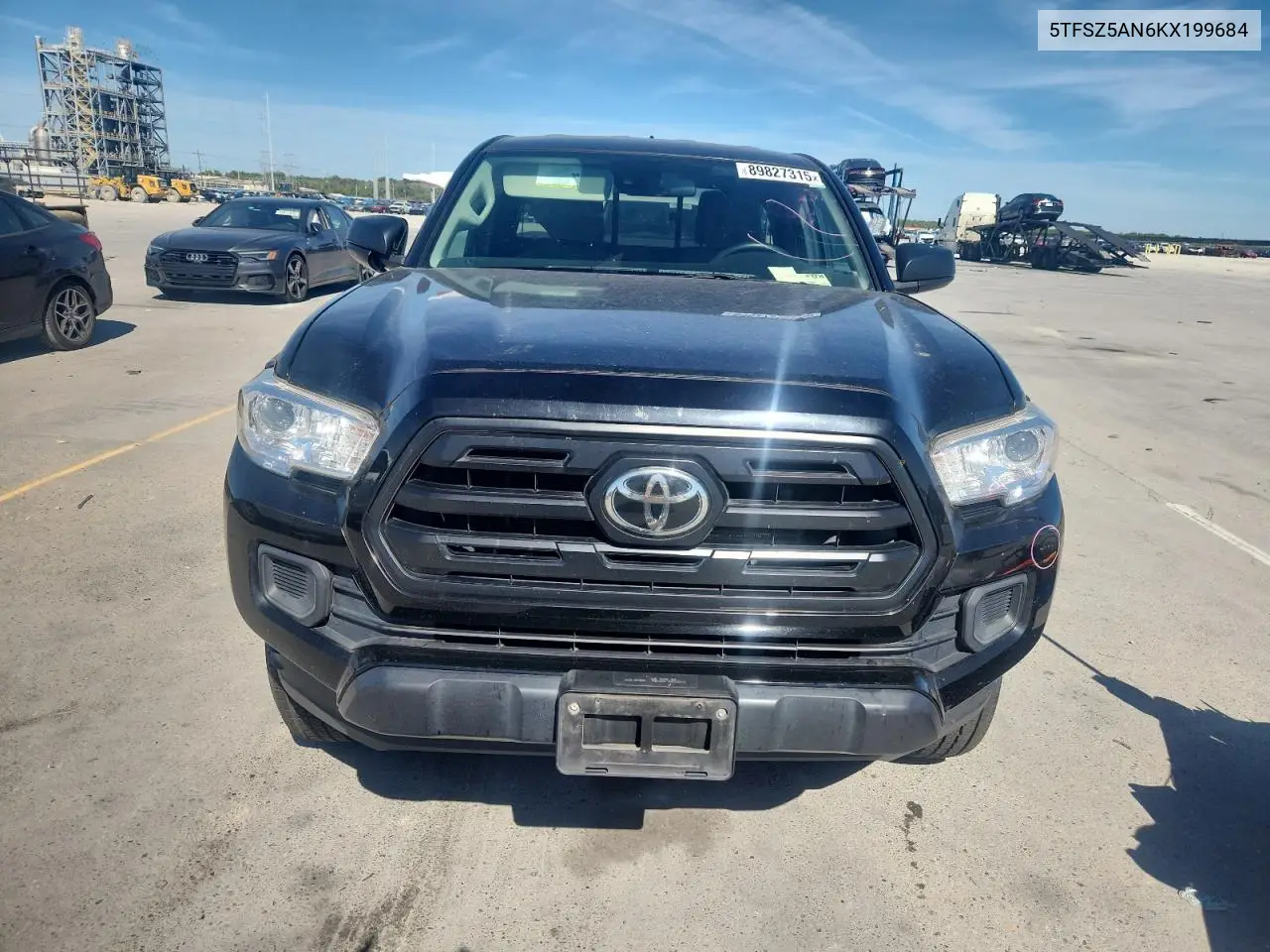 5TFSZ5AN6KX199684 2019 Toyota Tacoma Access Cab