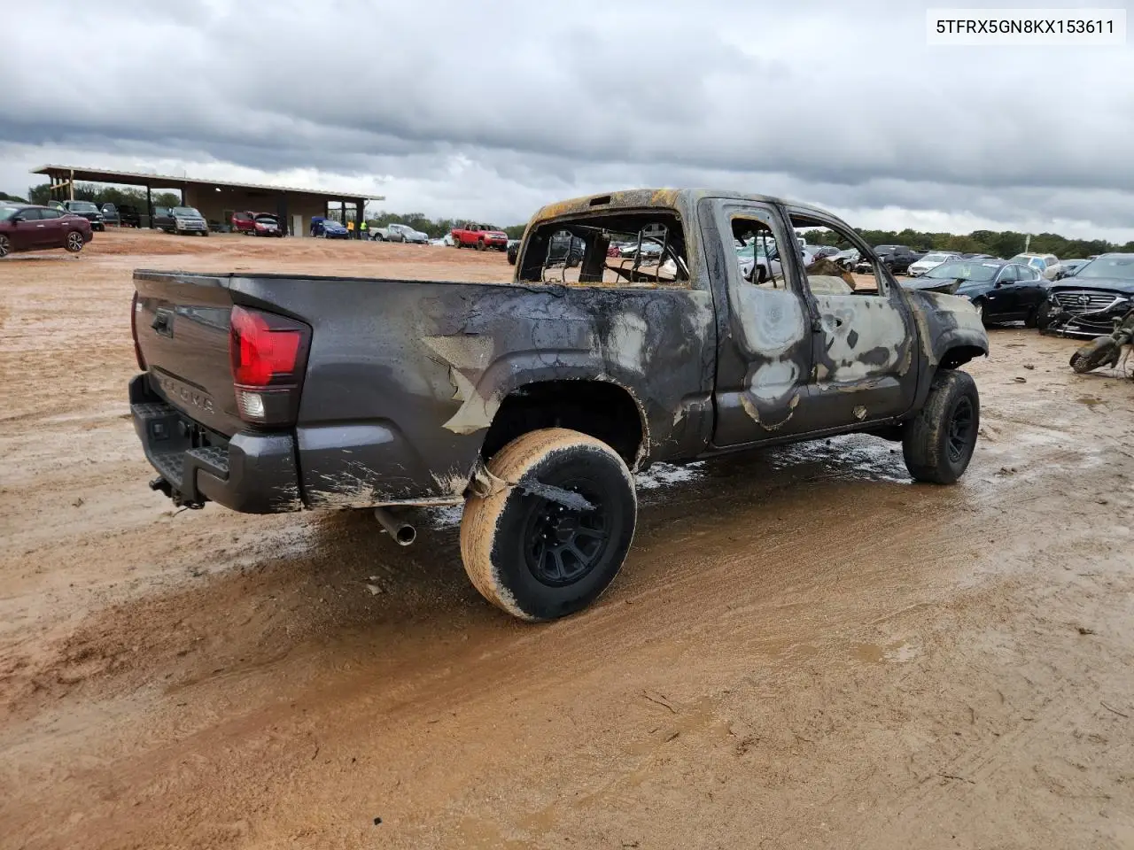 5TFRX5GN8KX153611 2019 Toyota Tacoma Access Cab