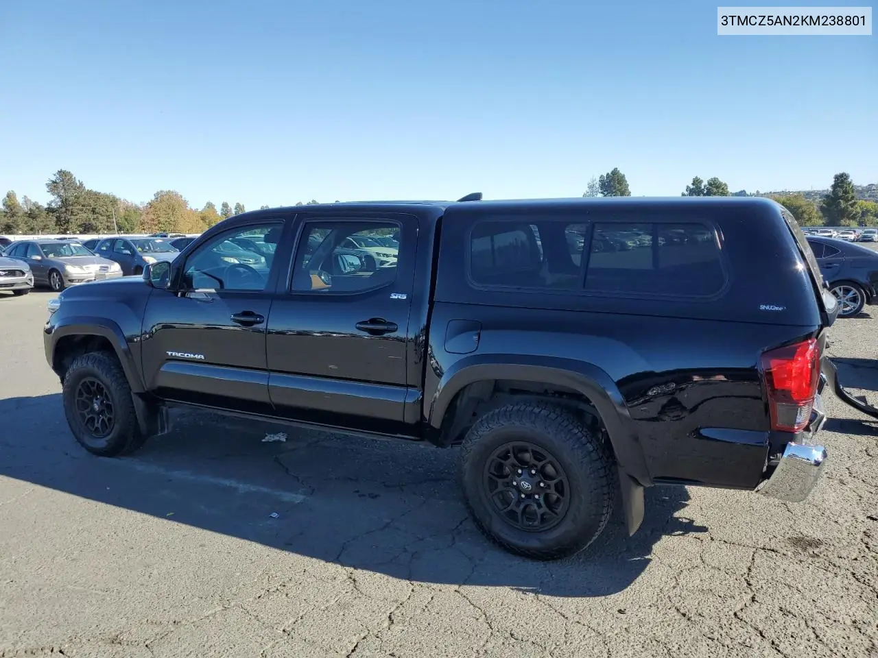 3TMCZ5AN2KM238801 2019 Toyota Tacoma Double Cab