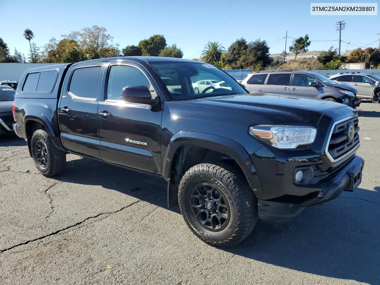 3TMCZ5AN2KM238801 2019 Toyota Tacoma Double Cab
