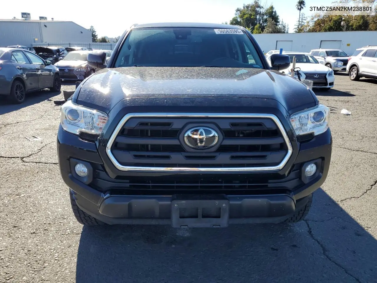 3TMCZ5AN2KM238801 2019 Toyota Tacoma Double Cab