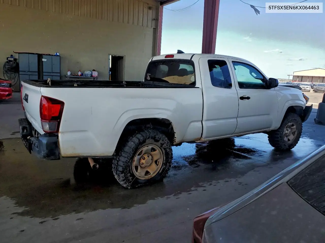 5TFSX5EN6KX064463 2019 Toyota Tacoma Access Cab