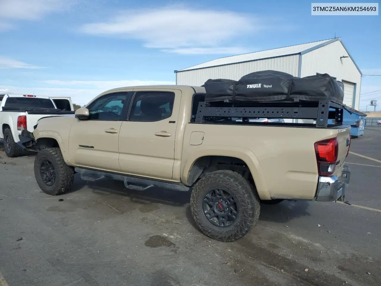 3TMCZ5AN6KM254693 2019 Toyota Tacoma Double Cab