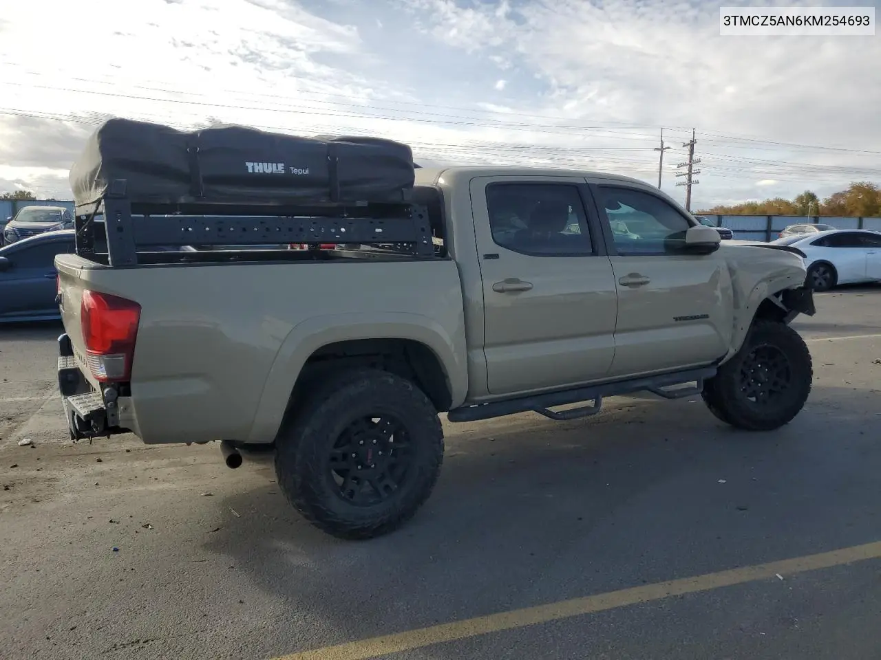 3TMCZ5AN6KM254693 2019 Toyota Tacoma Double Cab