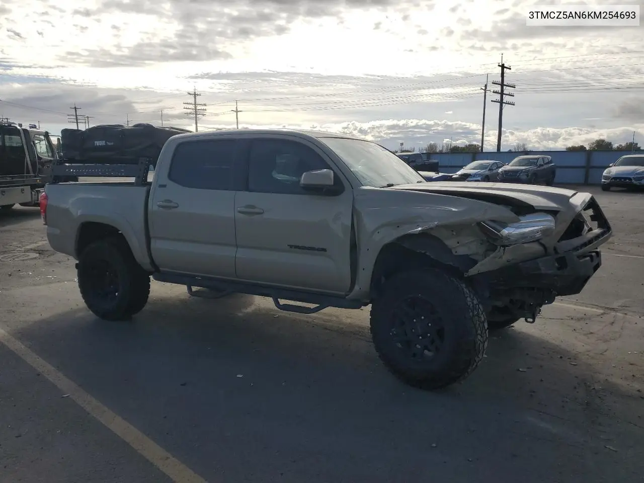 3TMCZ5AN6KM254693 2019 Toyota Tacoma Double Cab
