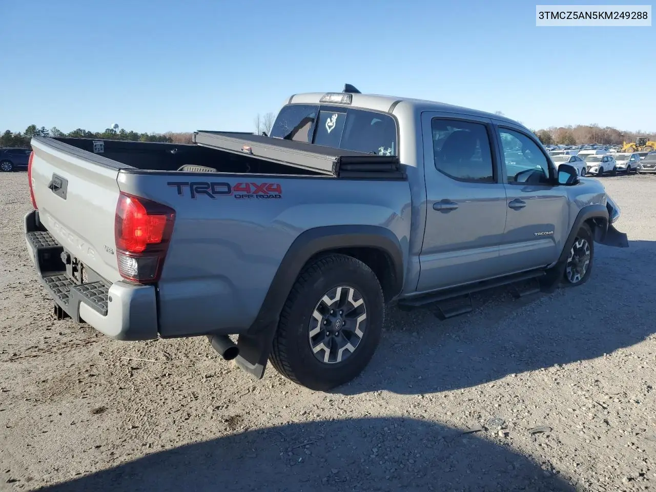3TMCZ5AN5KM249288 2019 Toyota Tacoma Double Cab