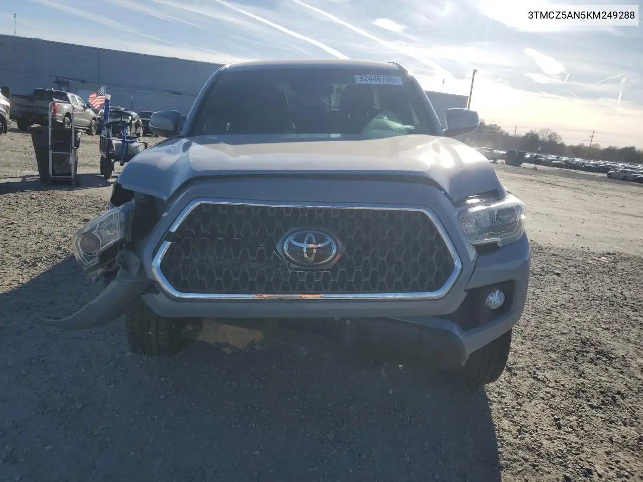 3TMCZ5AN5KM249288 2019 Toyota Tacoma Double Cab