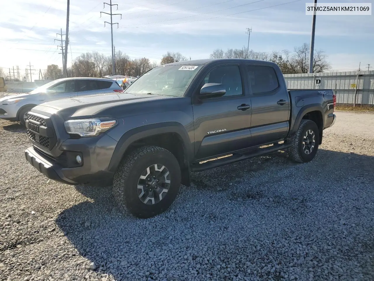 3TMCZ5AN1KM211069 2019 Toyota Tacoma Double Cab