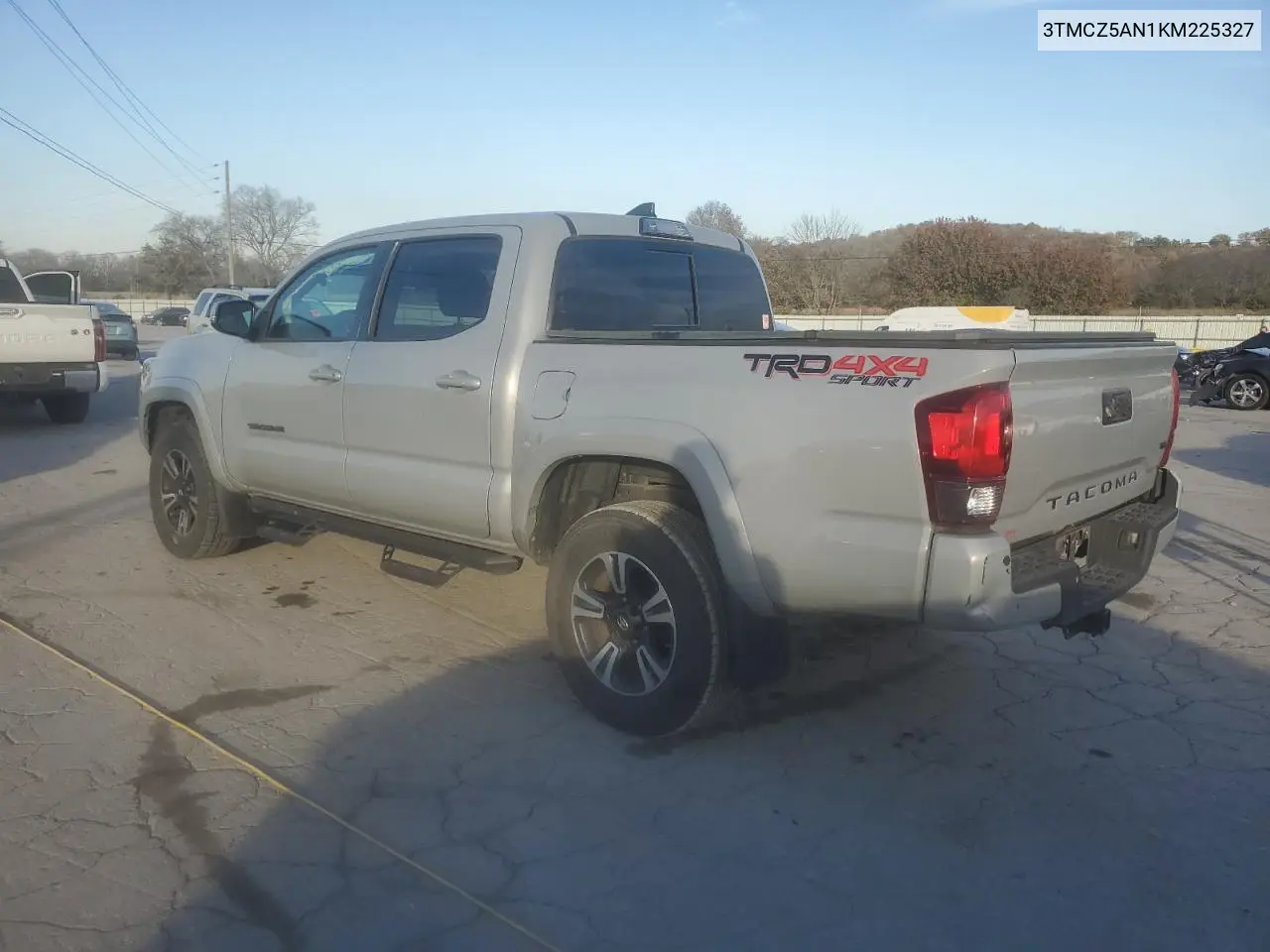 3TMCZ5AN1KM225327 2019 Toyota Tacoma Double Cab