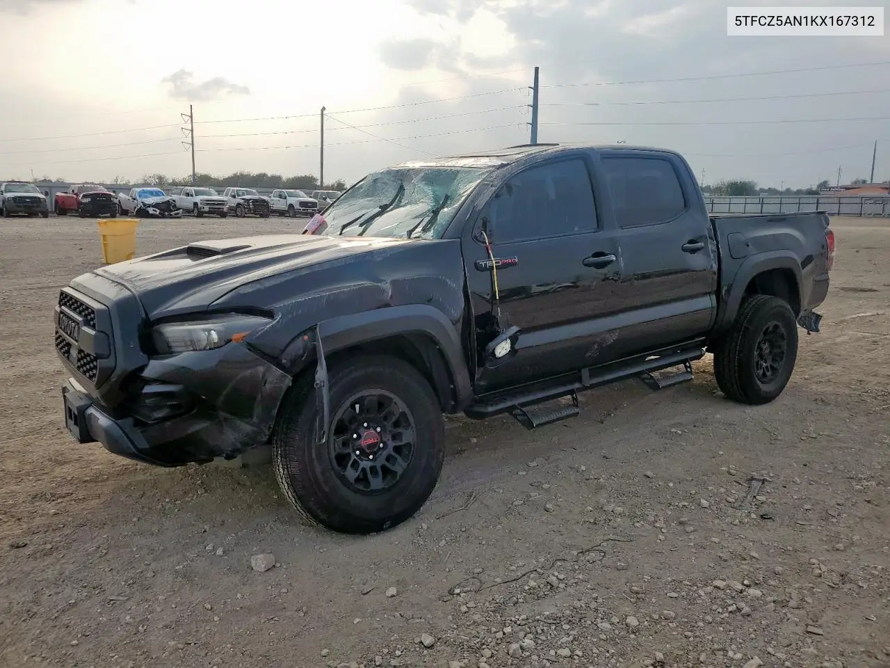 5TFCZ5AN1KX167312 2019 Toyota Tacoma Double Cab
