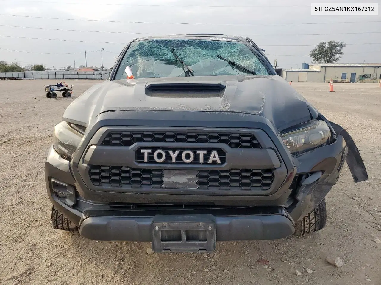 5TFCZ5AN1KX167312 2019 Toyota Tacoma Double Cab