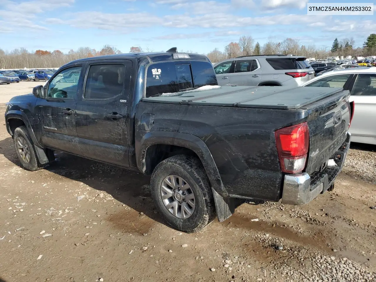 3TMCZ5AN4KM253302 2019 Toyota Tacoma Double Cab