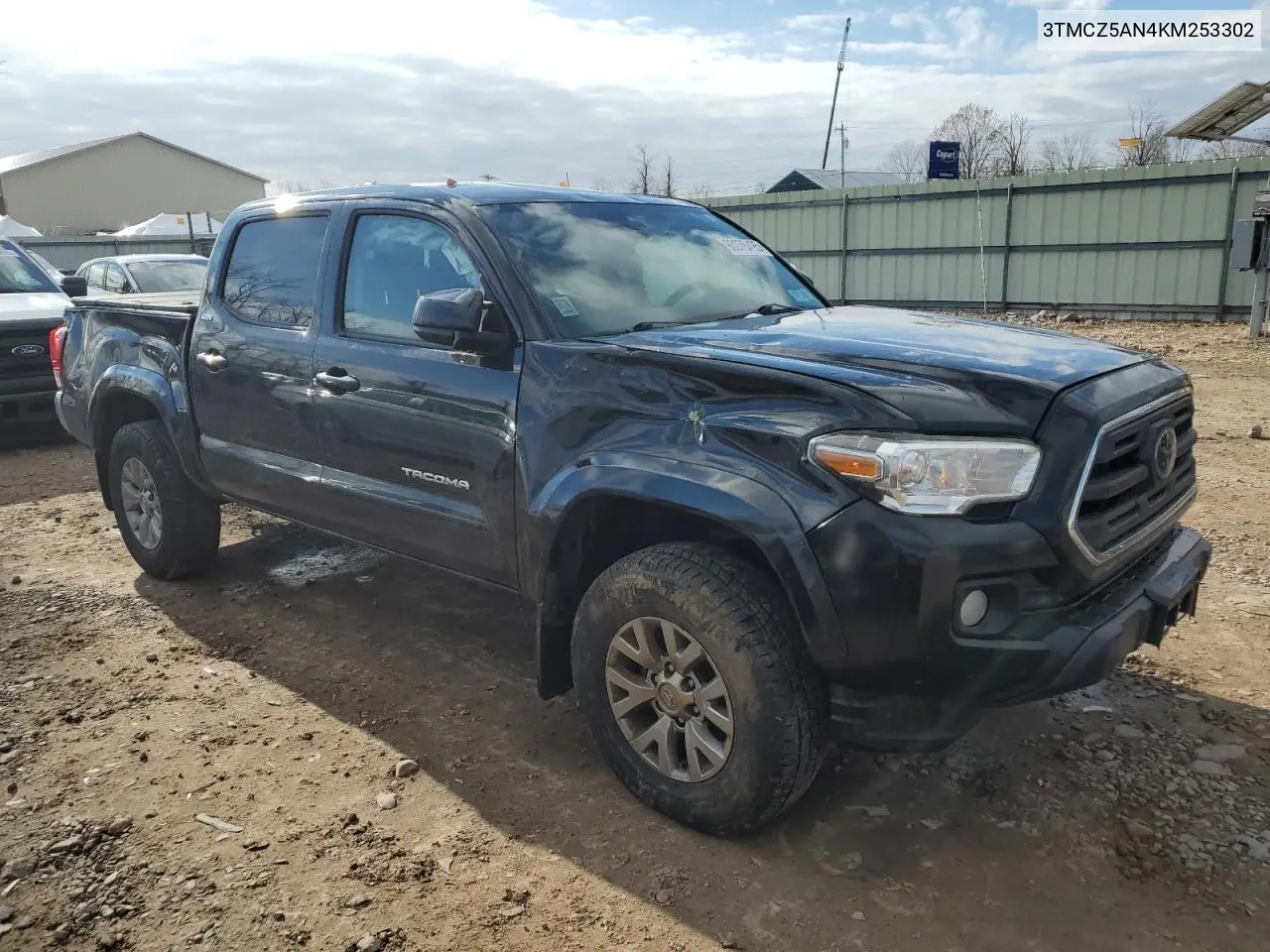 3TMCZ5AN4KM253302 2019 Toyota Tacoma Double Cab