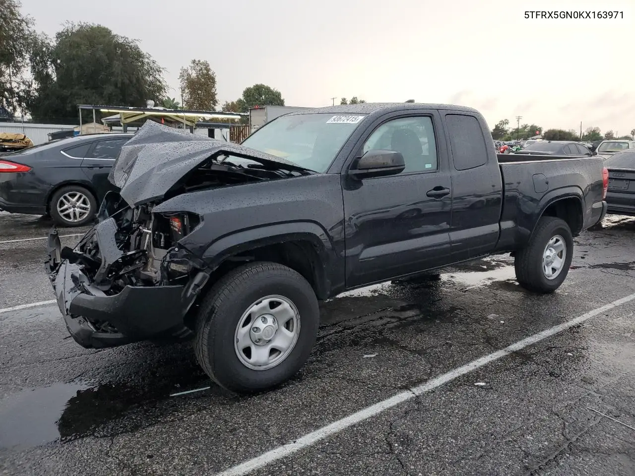 5TFRX5GN0KX163971 2019 Toyota Tacoma Access Cab