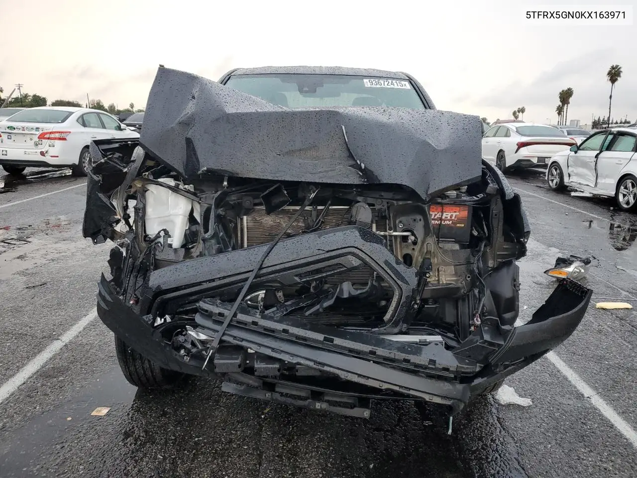 5TFRX5GN0KX163971 2019 Toyota Tacoma Access Cab