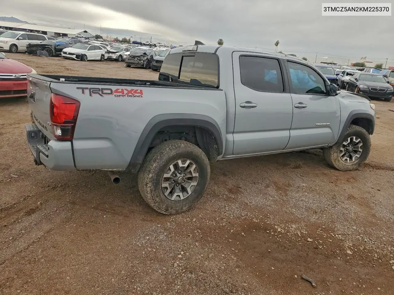 3TMCZ5AN2KM225370 2019 Toyota Tacoma Double Cab