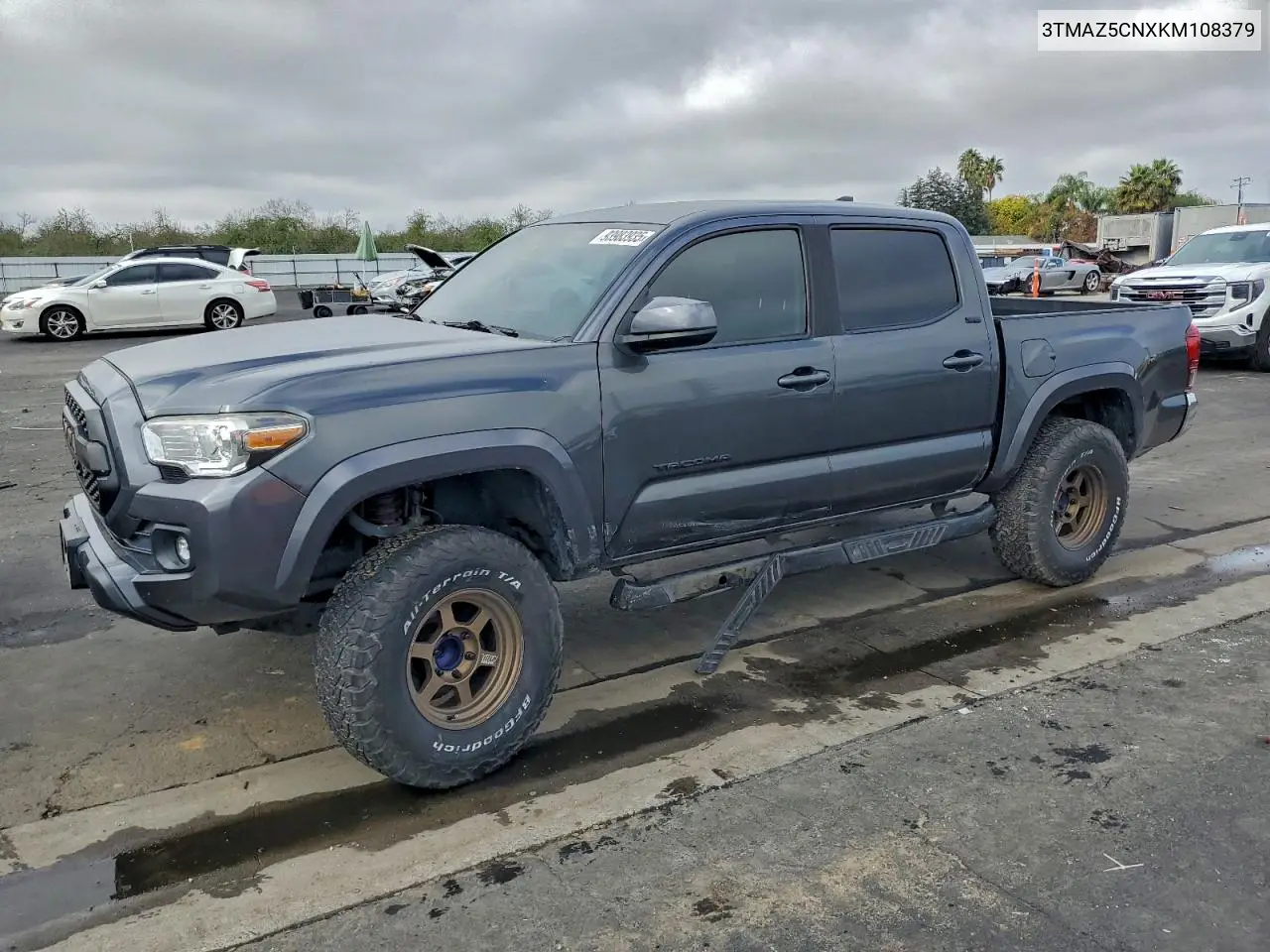 3TMAZ5CNXKM108379 2019 Toyota Tacoma Double Cab