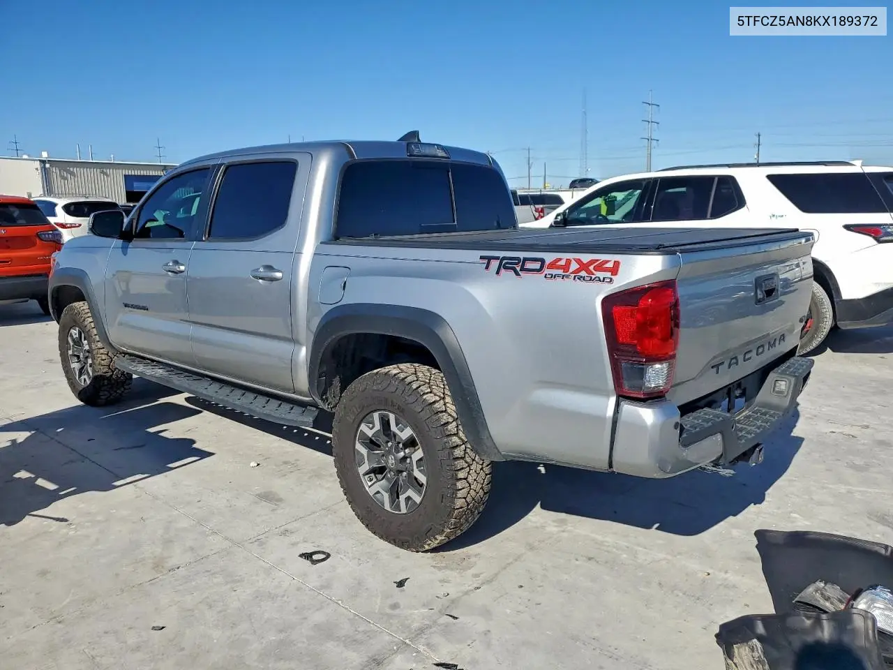 5TFCZ5AN8KX189372 2019 Toyota Tacoma Double Cab